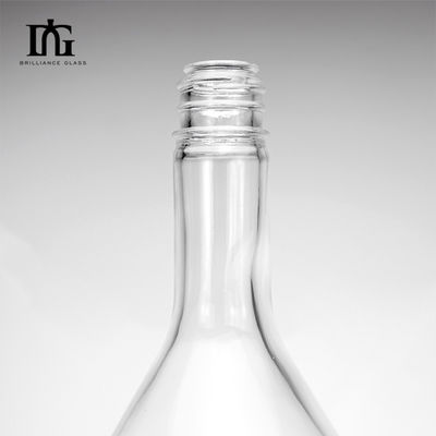 Whiskey Juniper Vodka Custom Label Garrafa de vidro de grande capacidade 750ml 1000ml 1750ml