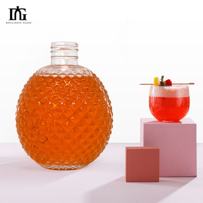 700 ml Bulk Wine Alcohol Glass Bottle for Liquor Whiskey Vodka Cap Tipo de cortiça parafusos Ambos