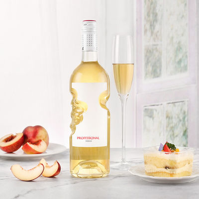 Garrafas de vidro de vinho espumante com rolha 500 ml 750 ml para bebidas alcoólicas Tipo de vedação CORK
