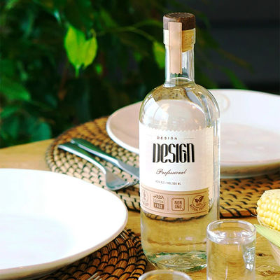 250 ml/500 ml/700 ml/750 ml Garrafas de vidro de pedra com vedação de tipo CORK
