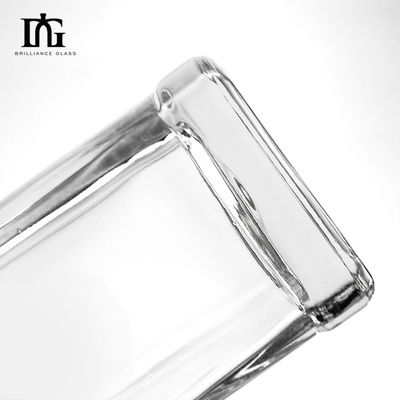 500 ml de vidro em forma de montanha Spray de cor Liquor Vodka Gin Whisky Tequila Rum Spirit Flask