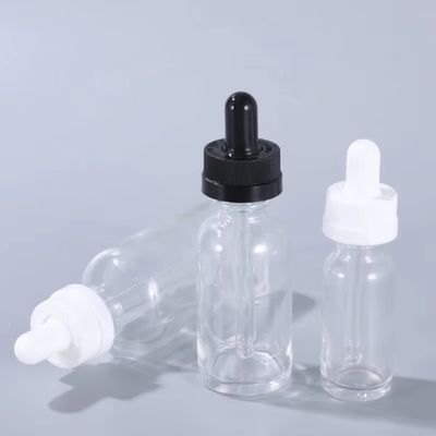 15 ml 50 ml embalagem de cuidados com a pele óleo essencial gotejadora garrafa de vidro para óleo logotipo personalizado
