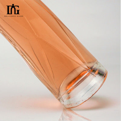Material de base Vidro 500ml700ml750ml1000ml Ultra Flint Custom Gin garrafa para licores