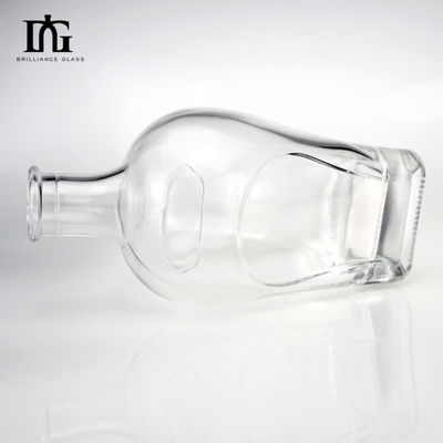 080 Licores e bebidas Garrafa de vidro com vedação de cortiça 500 ml/700 ml/750 ml