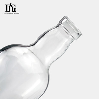Garrafa de vidro vazia para licor vodka gin 330ml 500ml 700ml 750ml