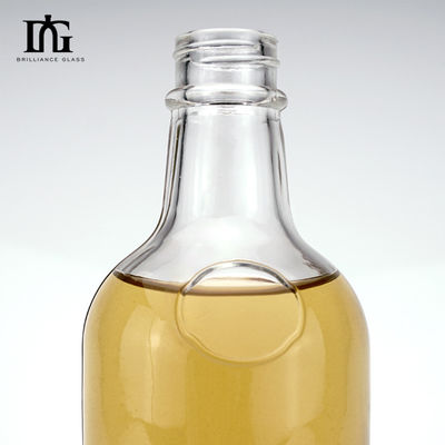 Impressão em tela de seda 500ml/700ml/750ml Capacidade Garrafa de vinho tinto aromático transparente