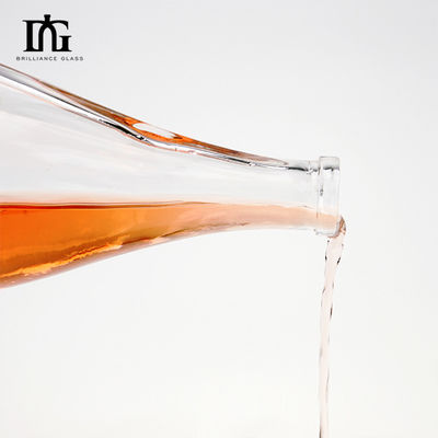 500 ml de Vodka clara e vazia Liquor 700 ml de Gin Rum Spirits Garrafas de vidro para chá e licores